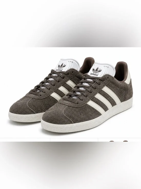 Adidas Originals Gazelle Brown Suede Sneakers Men’s Casual Shoes Size 11