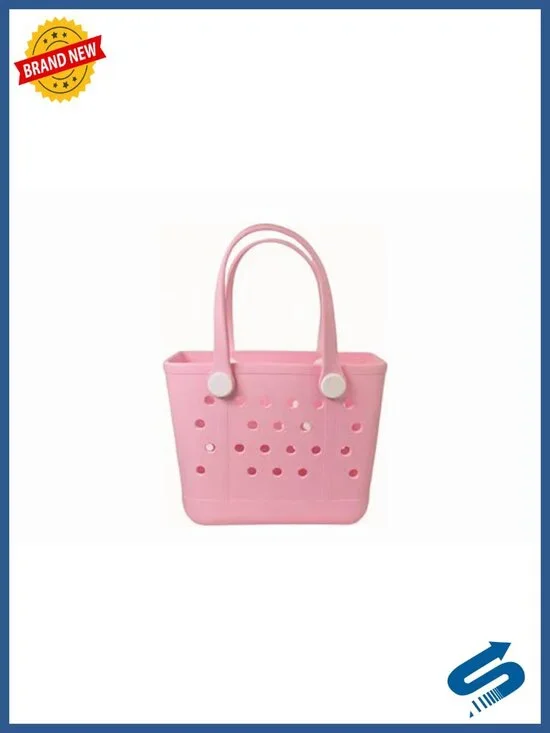 Small Rubber Tote Bag - Waterproof Beach & Travel Bag Durable EVA