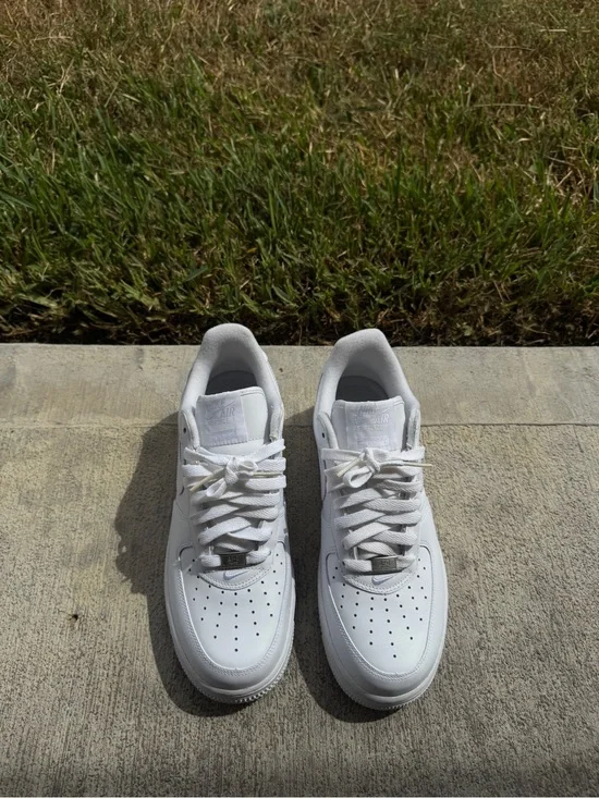 NEW!!! White Supreme AF1s. Size 8M 9.5W. 10/10 Condition. NEVER BEEN WORN BEFORE