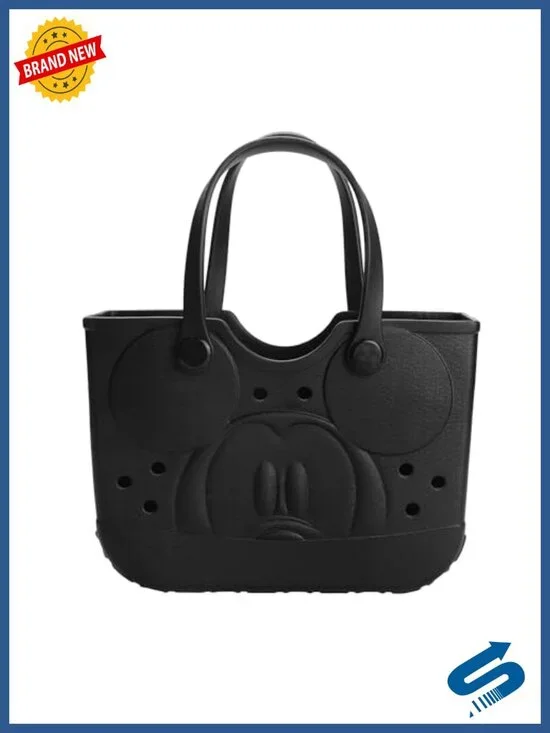 3D Mickey Mouse Face EVA Tote Bag with Perforations