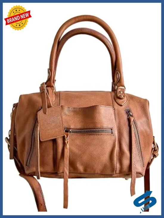 Mini Tote Bag Vegan Leather Hobo Handbag with Adjustable Straps