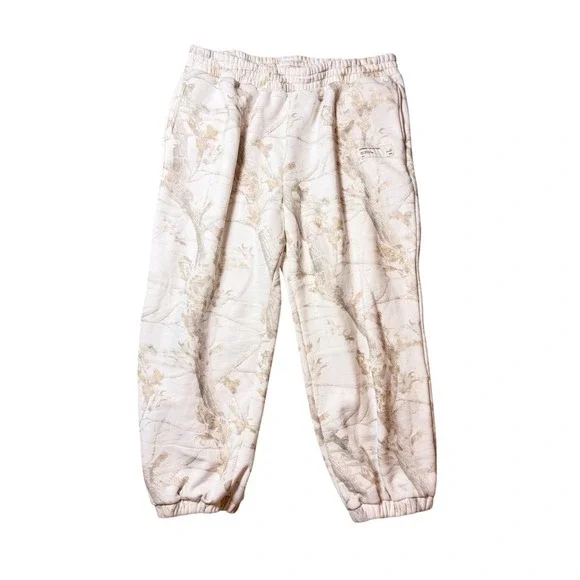 Comfrt Real Tree Camo Sweatpants Unisex 3XL Cream Tan