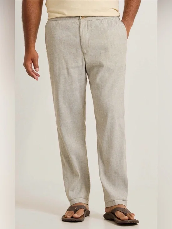 Tommy Bahama Men’s Beach Coast Linen Pants Medium Waist 30