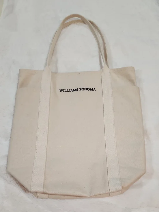 Williams Sonoma Heavyweight Canvas Tote Bag, MSRP: $24.95