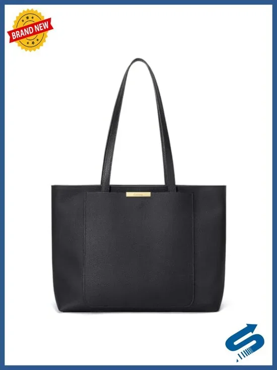 Leather Hobo Tote Bag with Zipper Closure, Large Capacity Shoulder Satchel