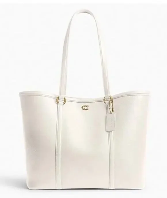 NWT Michael Kors Legacy LGCY Tote Gray Pebbled Leather Bag MSRP $295