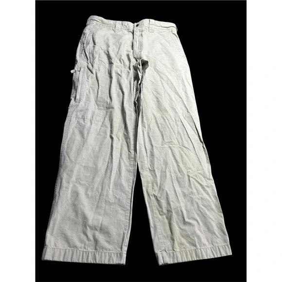 Columbia Vertex Mens Utility Cargo Pants 34x30 Khaki Beige Hiking