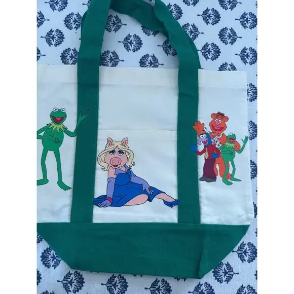Copied - Disney Muppets Double Sided Custom Made Mini Tote