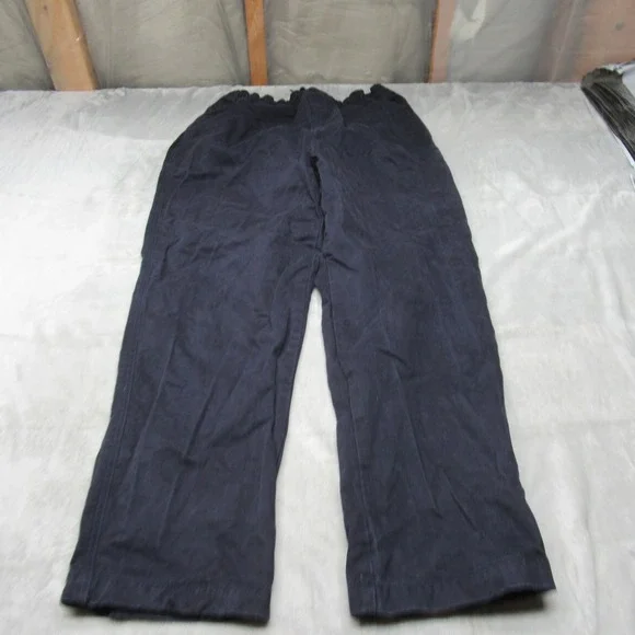 Stussy Baggy Pants Men? Large Blue Elastic Classic Stuff Relaxed‎ Casual 28x2?