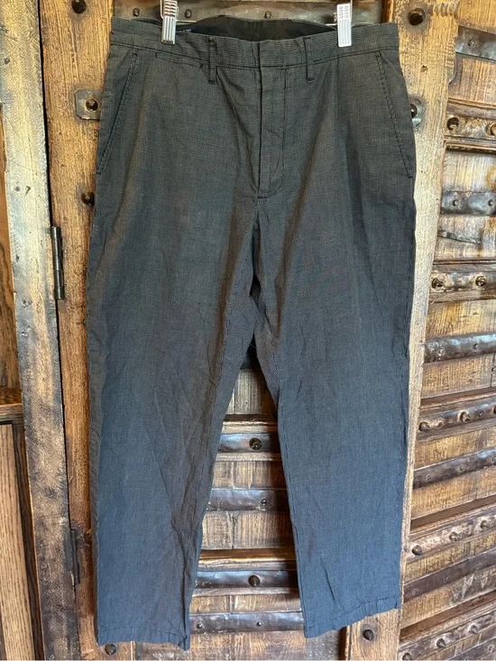 Men’s Charcoal Gray Casual Trousers