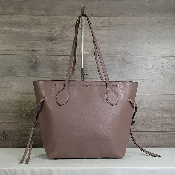 Rebecca Minkoff Elegant Brown Leather Tote Bag