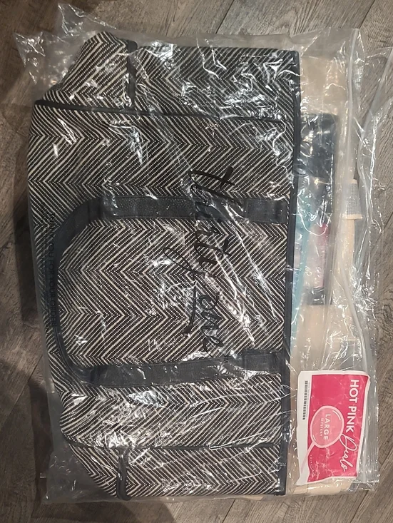 Thirty-One Cindy Tote In Herringbone Weave New