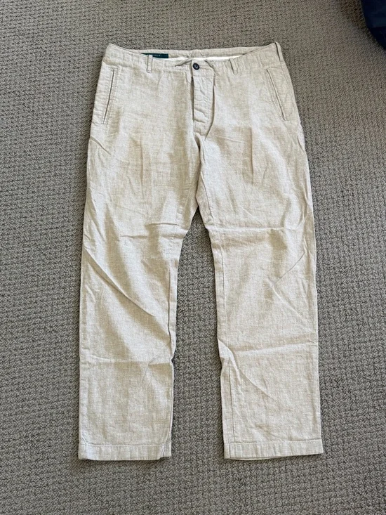 Perry Ellis Light Beige Chino Pants