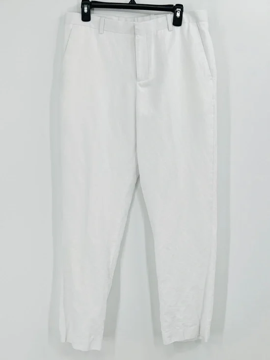 Perry Ellis Linen/Cotton Lightweight Pants 33/32 Business Resort Tropical Preppy