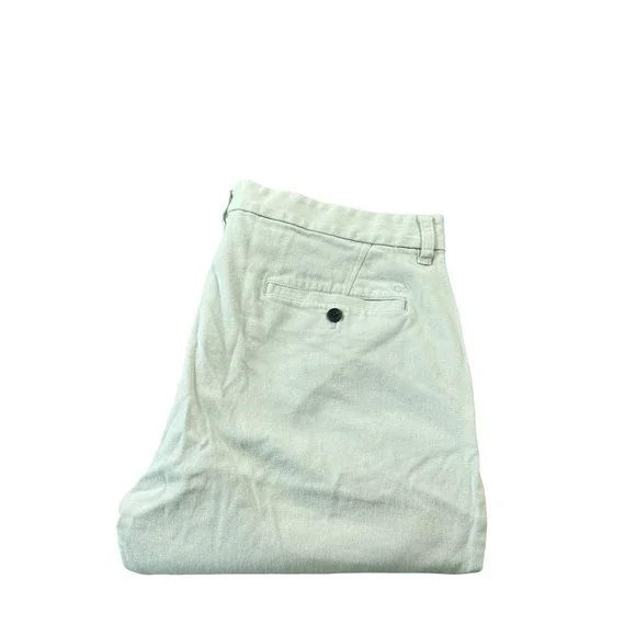 Outerknown Bone Khaki Orangic Cotton Stretch S.E.A. Mens Chino Pant Size 36X31