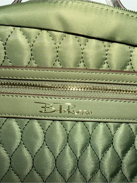 Quilted Tote in Sage Green