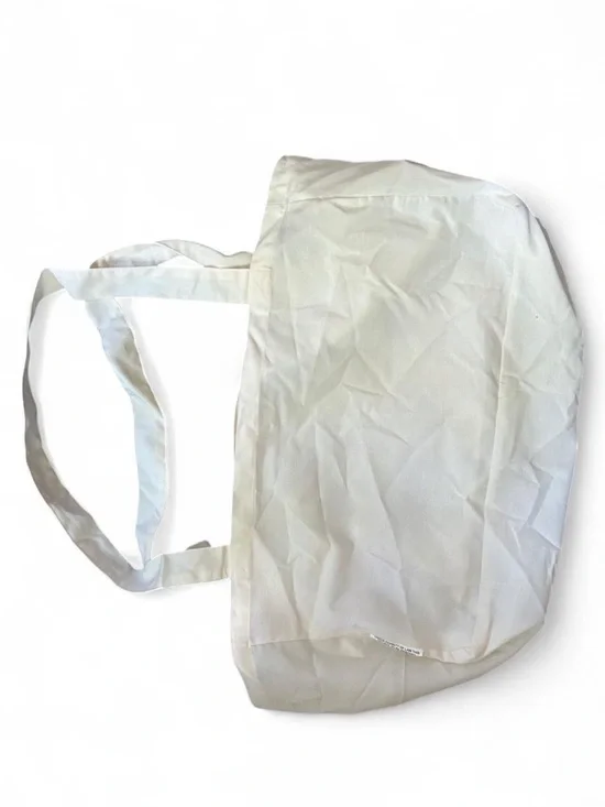 Classic White Cotton Tote Bag - Everyday Carry