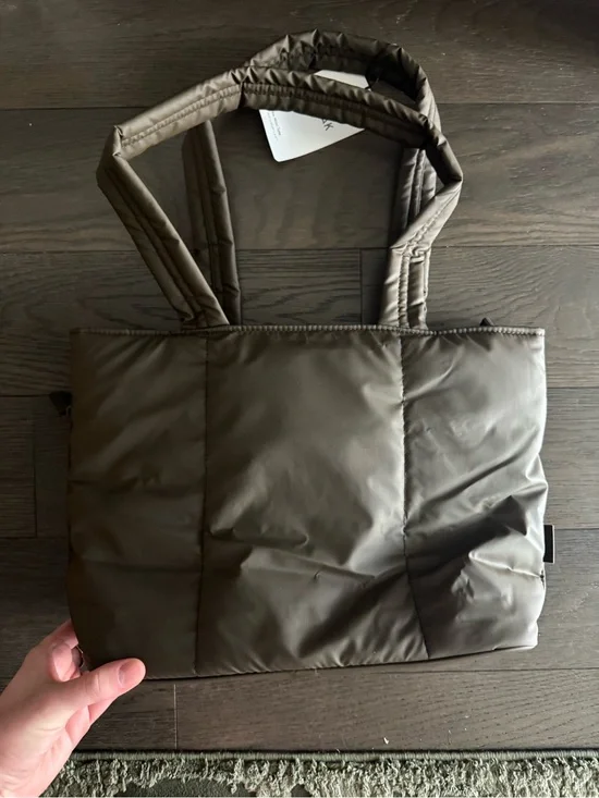 NWT Calpak Luka Mini Tote in Mushroom