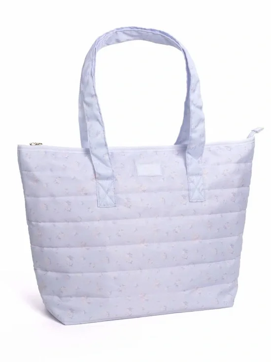 LoveShackFancy x Target - Yoobi Everblooming Rosettes Ditsy Quilted Tote Bag
