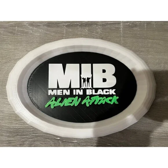 Men In Black Alien Attack Ride Universal Studios Orlando Sign Glow In The Dark