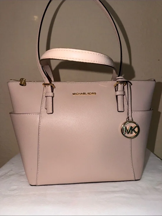 Michael Kors Blush Pink Saffiano Leather Tote