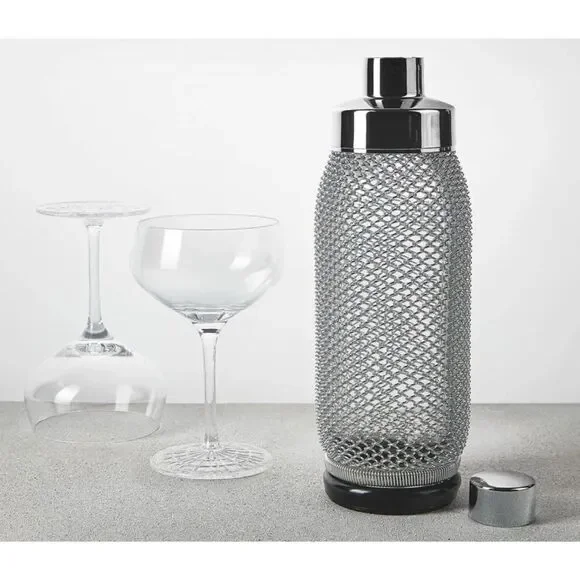 Vintage 1960's Cocktail Glass  Shaker
