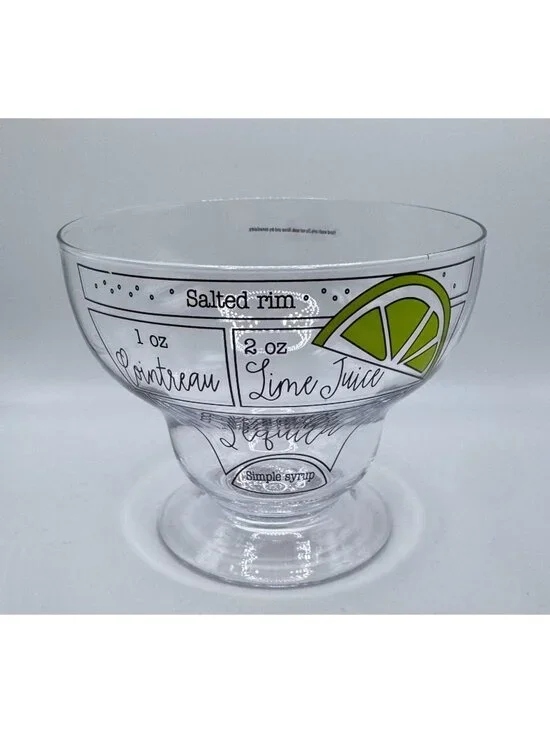 Margarita Recipe Glass Lime Design 5
