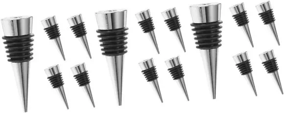 16pcs Bottle Wine Stoppers for Wine Bottles Inserts Decorative Craft