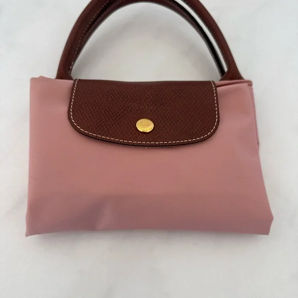 Longchamp LE PLIAGE ORIGINAL M TOTE BAG Pink Tea