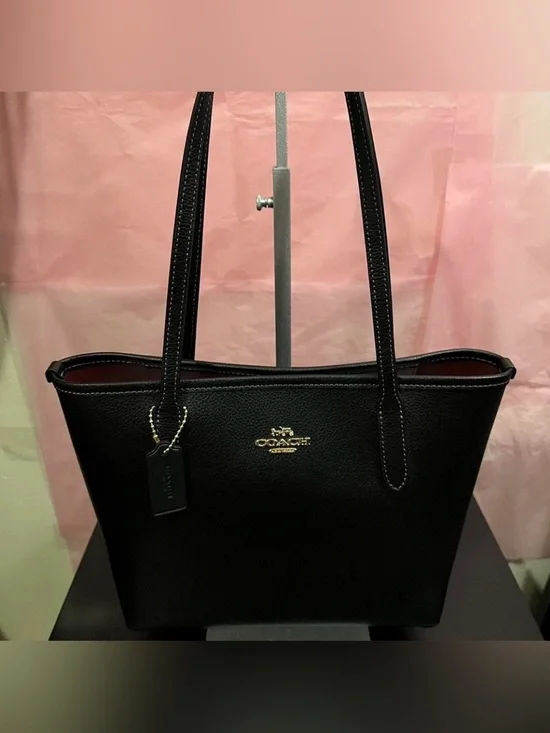 Coach Small City Tote