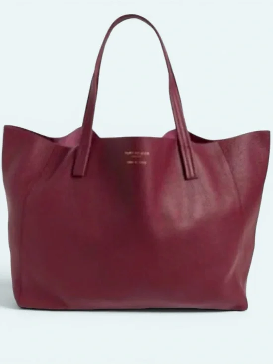 Kurt Geiger EUC Violet Horizontal Leather Tote