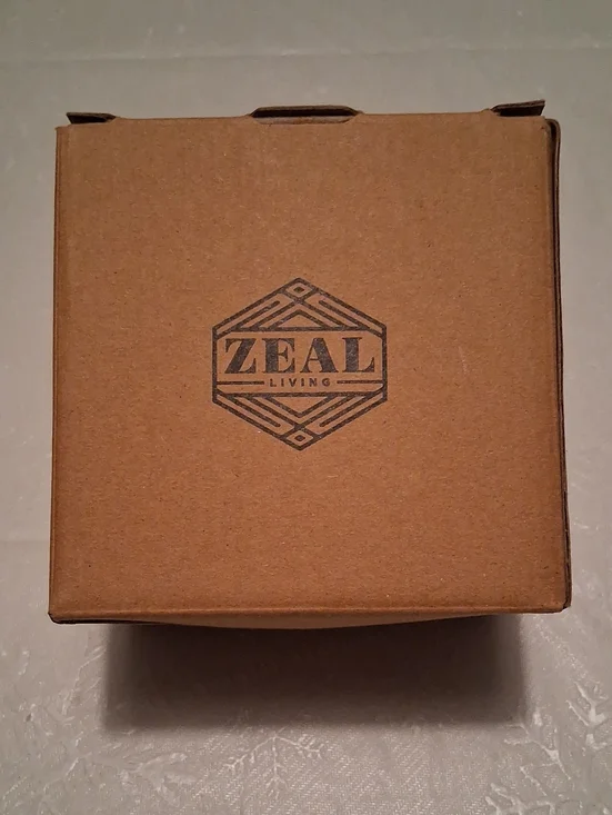 NEW Zeal Living Artisan White Marble Coasters Set of 4