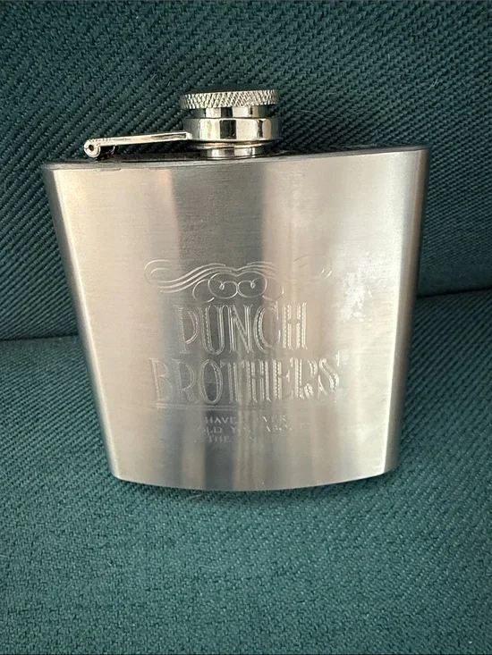 Punch Brothers Stainless Steel Flask 6 ounce