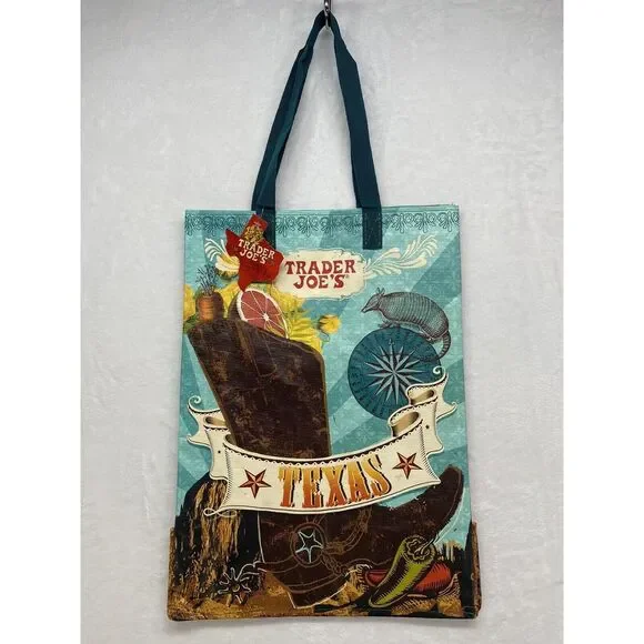 Trader Joes Bag Reusable Tote‎ NWT Texas