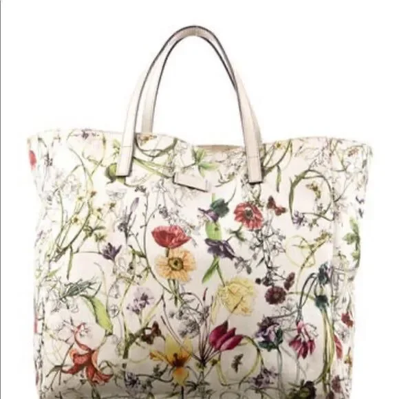 Gucci flora large tote