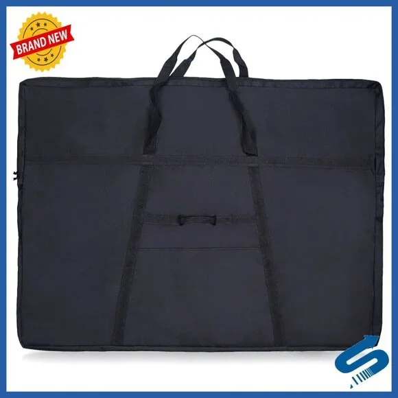Oversized Waterproof Art Portfolio Tote Bag Lightweight Durable Storage Case