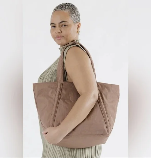 Baggu ⚡ Cloud Bag Tote ☕ Taupe Cocao
