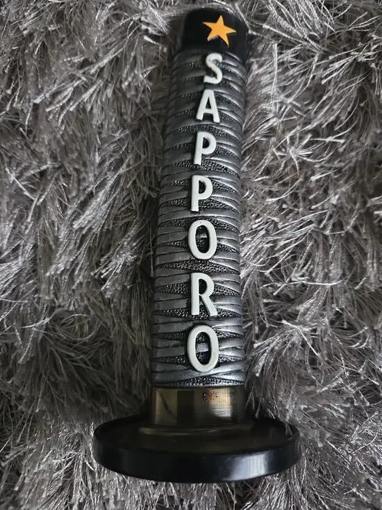 Sapporo Katana Sword BEER Tap Handle Brand 13