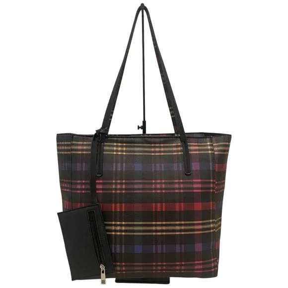 Plaid Large Unbranded Tote Shoulder Bag - Like New Condition
