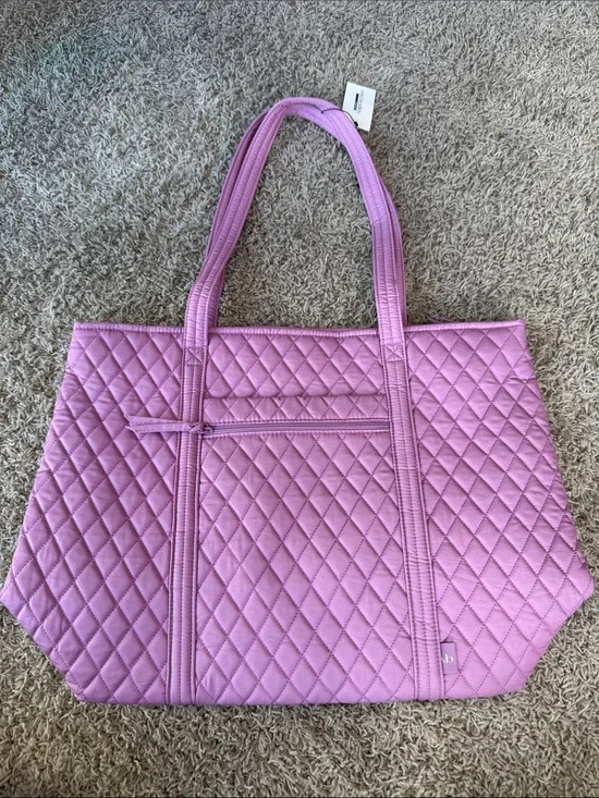 NWT Vera Bradley Women's Outlet Cotton Vera Tote Bag