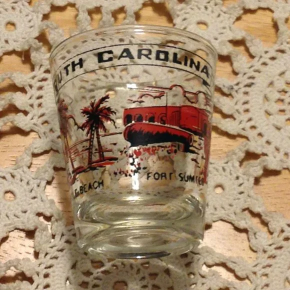 Bar Accessory, South Carolina Shot Glass