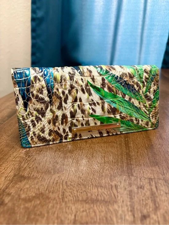 Brahmin EUC Ady - Botanica Melbourne - Leopard - Tropical - Like New