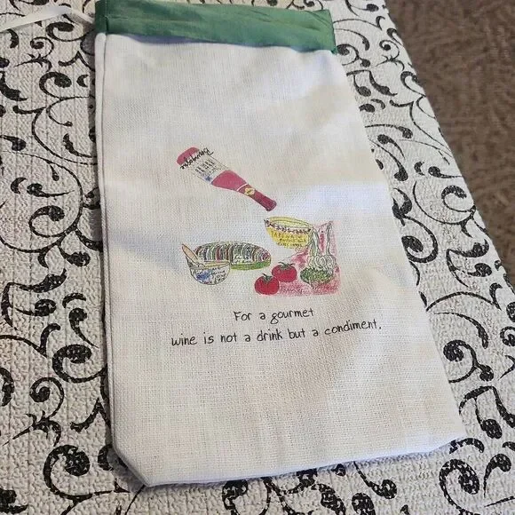 Canvas Wine Bag