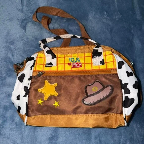 Toy Story brown and yellow purse