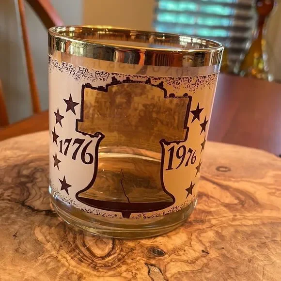 Bicentennial 1776-1976 Rocks Glass