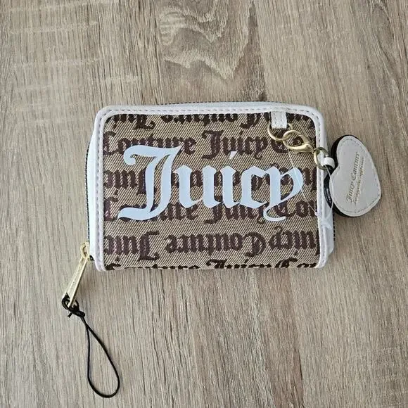 Juicy Couture canvas brown‎ wallet