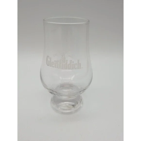 Glencairn Glenfiddich Scotch Whisky Glass Etched Stag Head