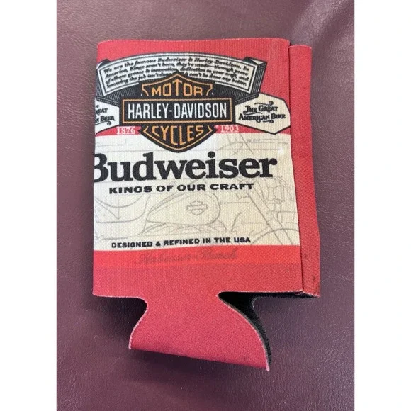 Mancave - Official Harley Davidson Budweiser Coolie 120 Years HD LIMITED EDITION