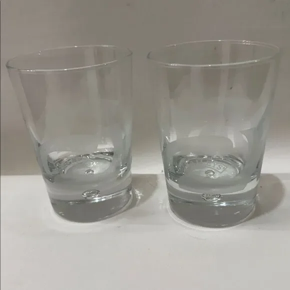 Baileys Liquor Rocks Drinking Dining Home Bar Cocktail Drinking Glasses Set 2