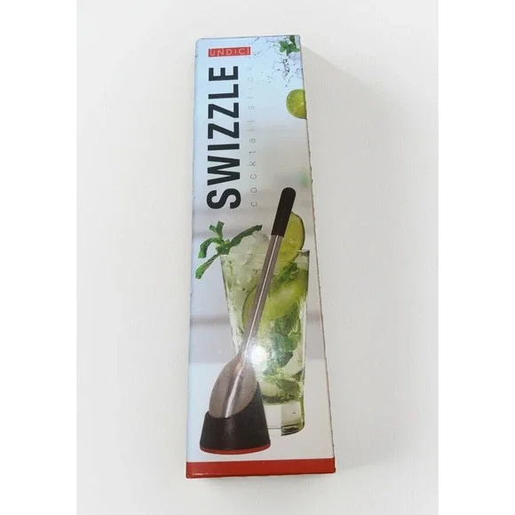 UNDICI Swizzle Party Cocktail Stick For Freezer‎ Cooling Drinks - NEW